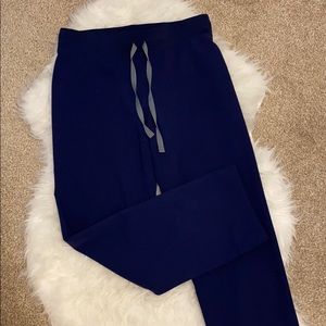 FIGS Livingston Scrub Pants XS Petite- Navy